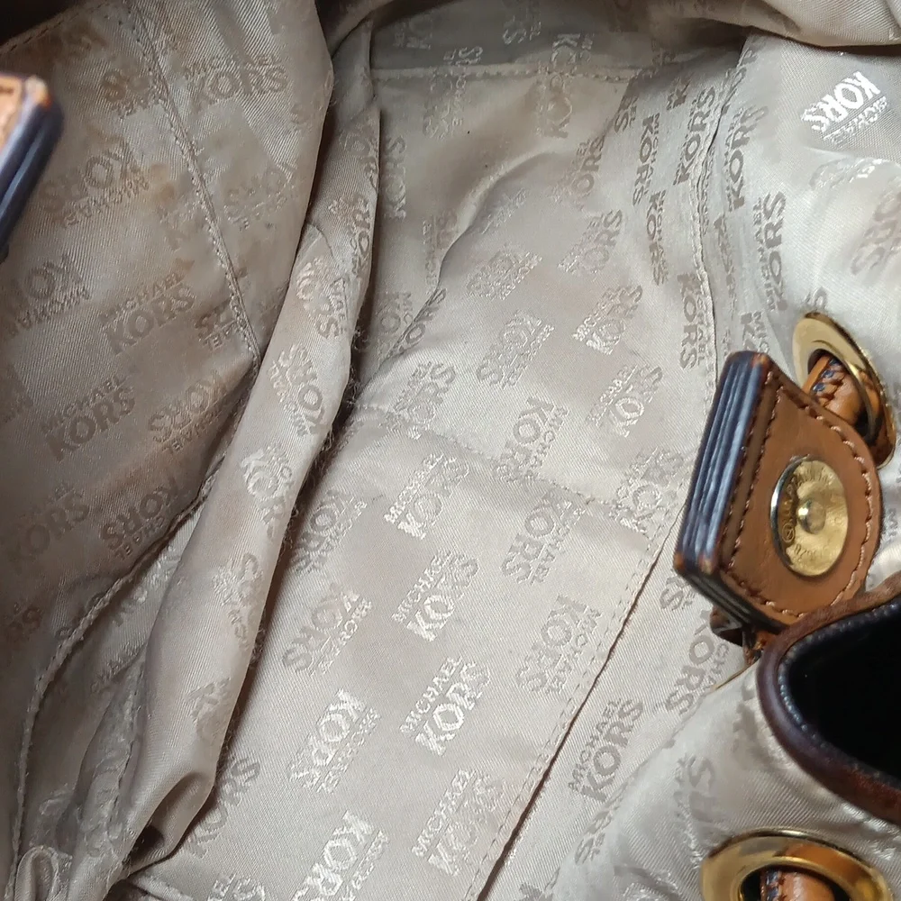 Michael Kors Brown Tote Bag
